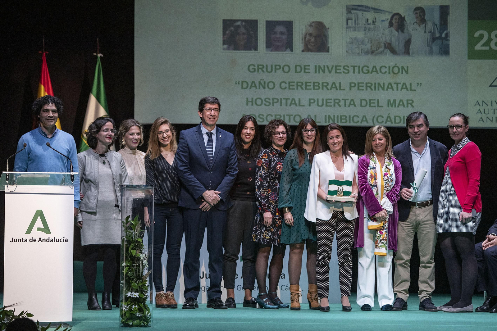Imágenes de la entrega de las Banderas de Andalucía en la provincia