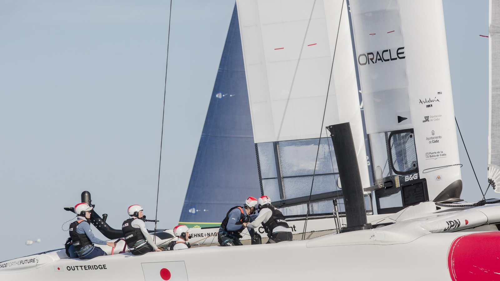 Las imágenes de la primera jornada de la SailGP en Cádiz