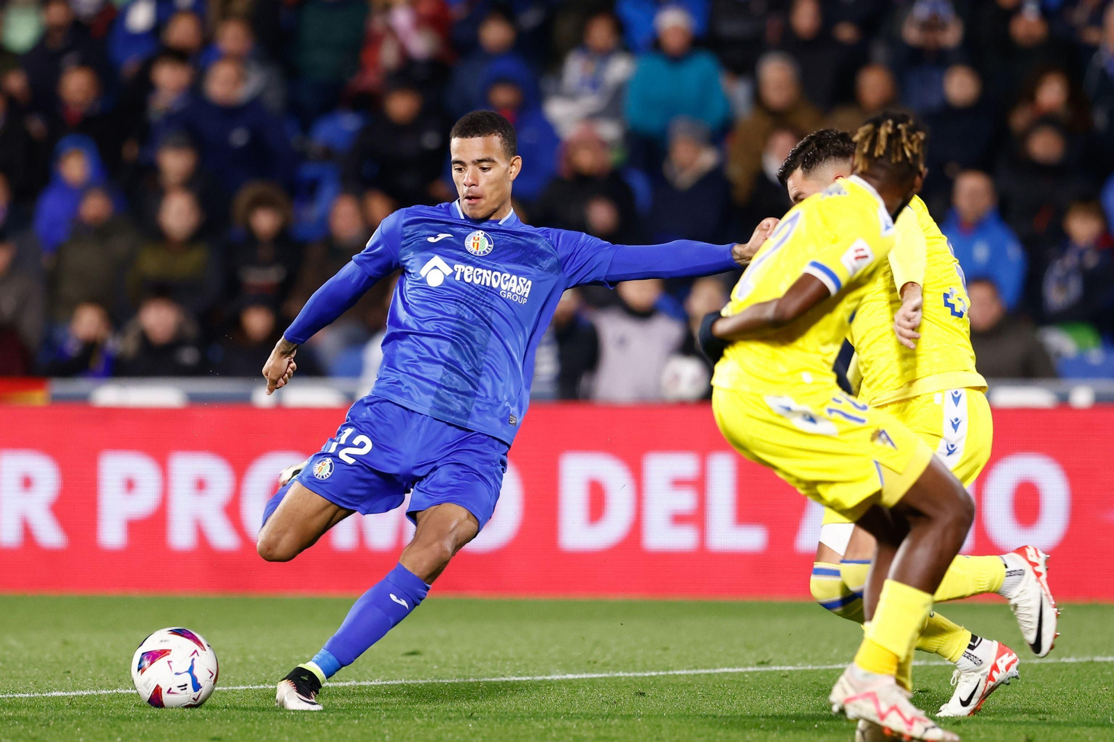 Las imágenes del Getafe-Cádiz CF