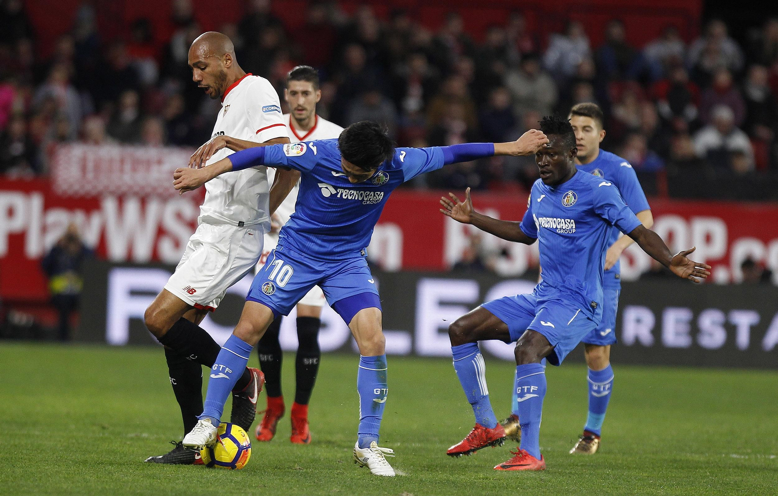 El Sevilla-Getafe en imágenes