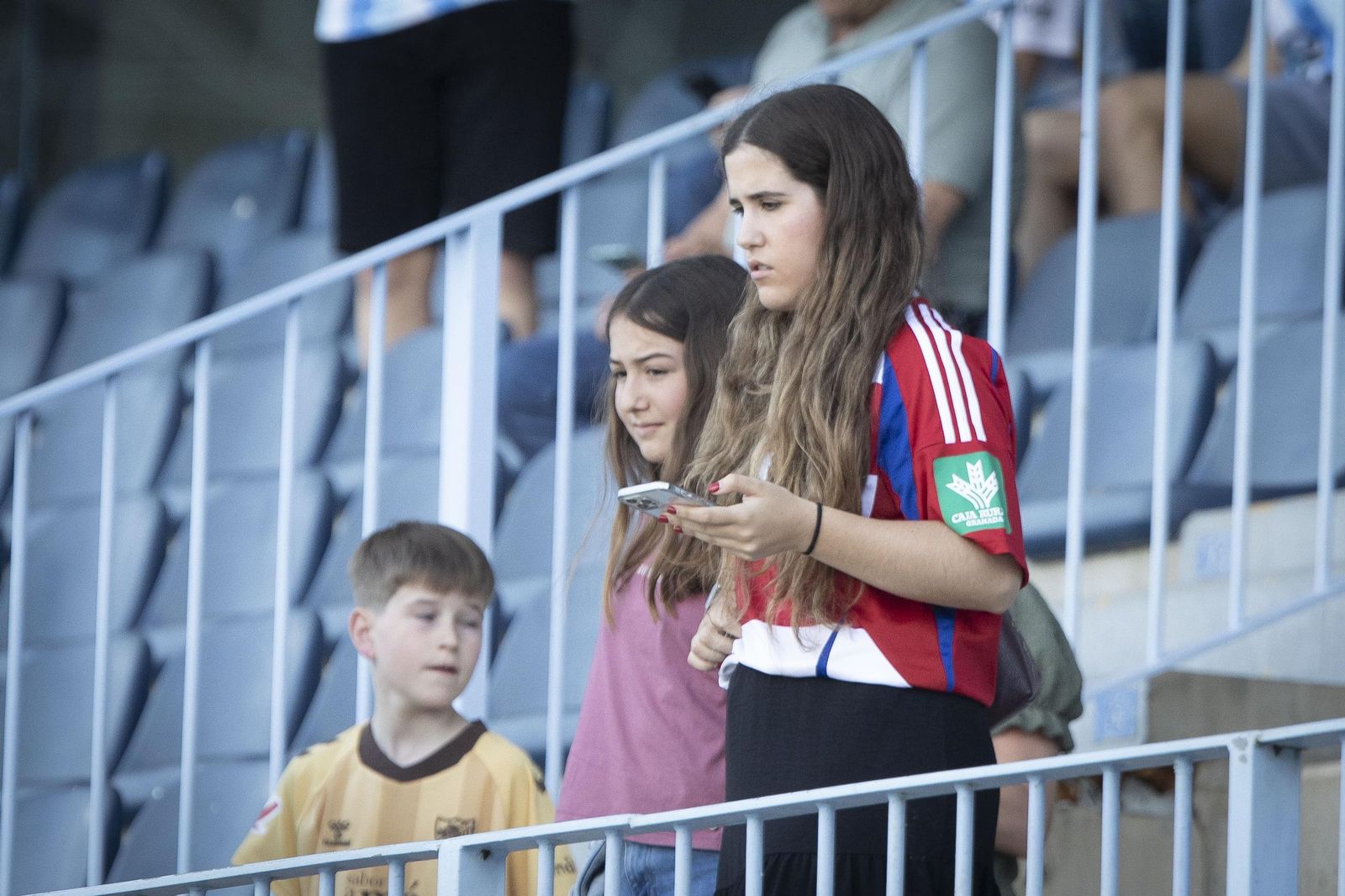 Las imágenes del partido entre el Málaga y el Granada CF