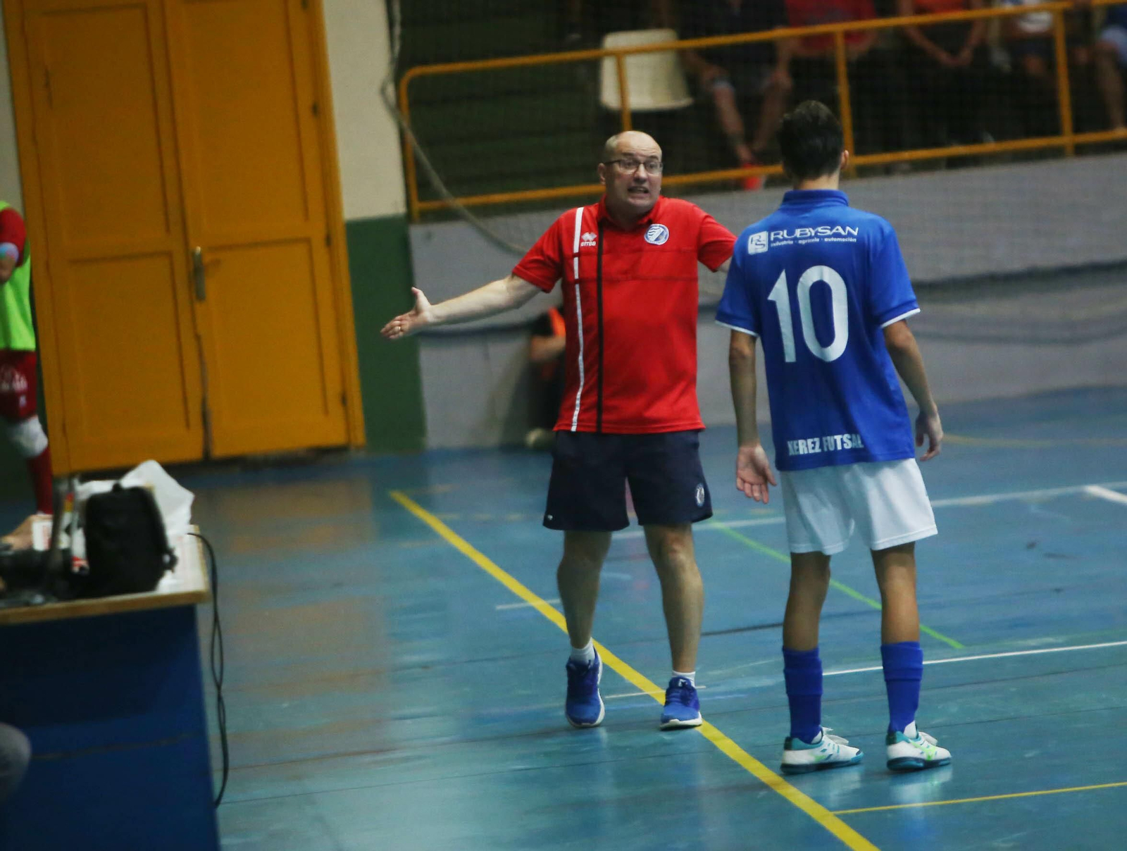 Juan Carlos Gálvez, entrenador del Xerez DFC Toyota Nimauto.