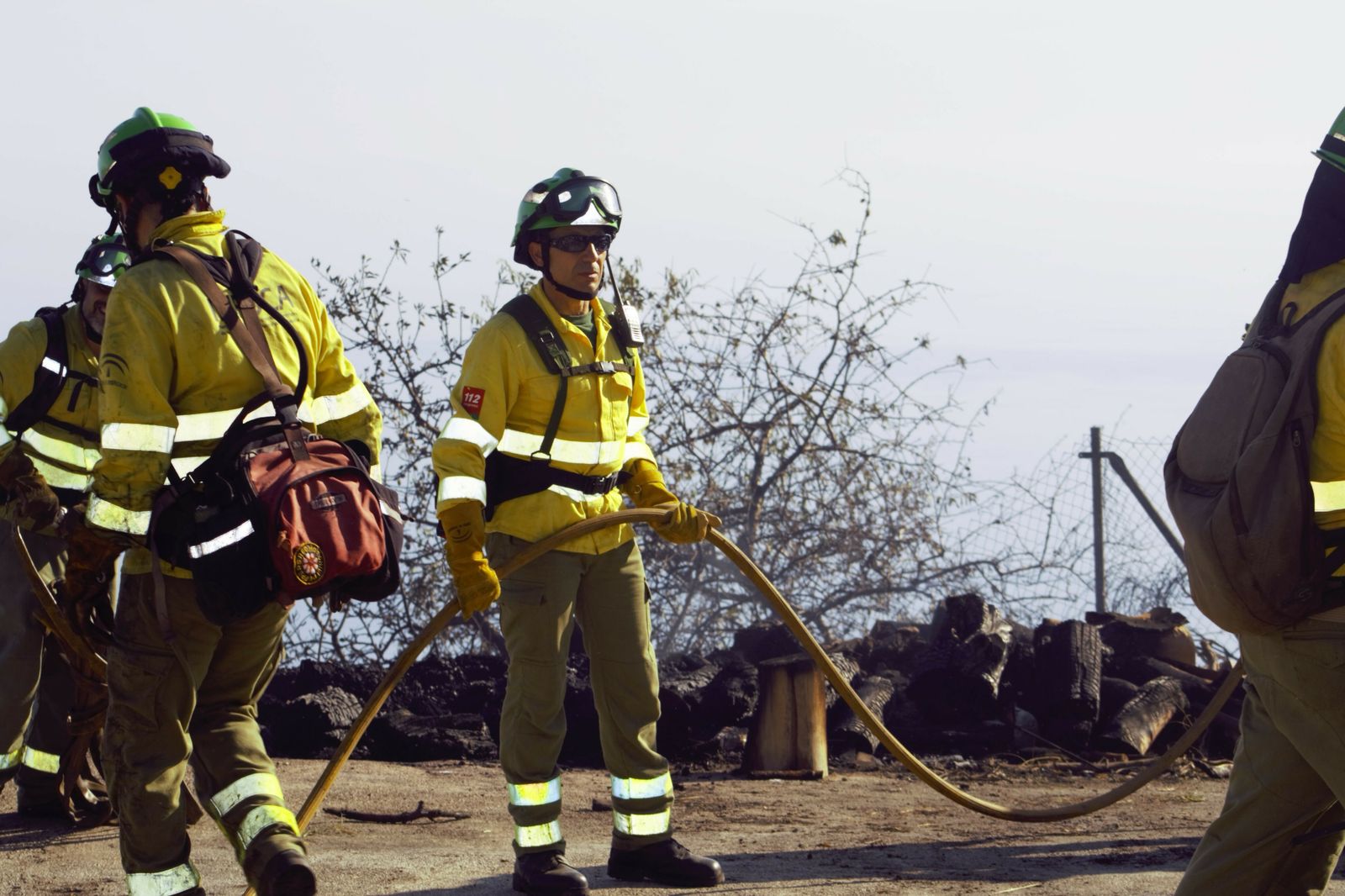 Galería de imágenes del incendio forestal de Almuñécar e Ítrabo