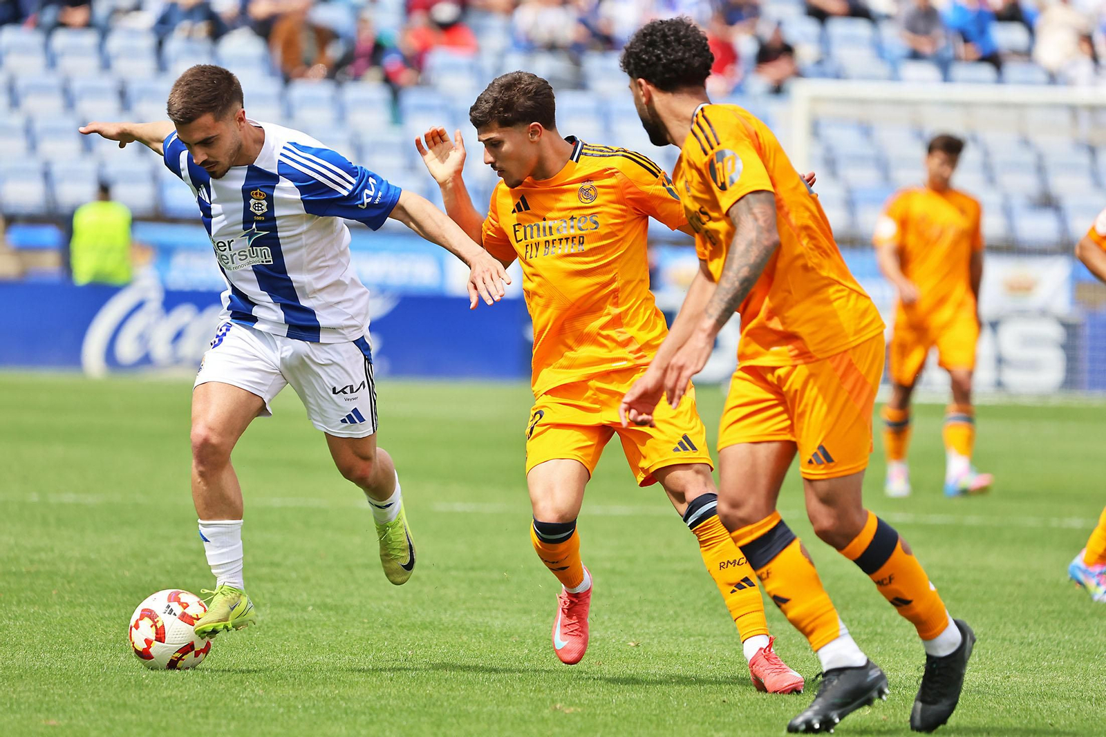 Las imágenes del Recreativo de Huelva- Real Madrid Castilla