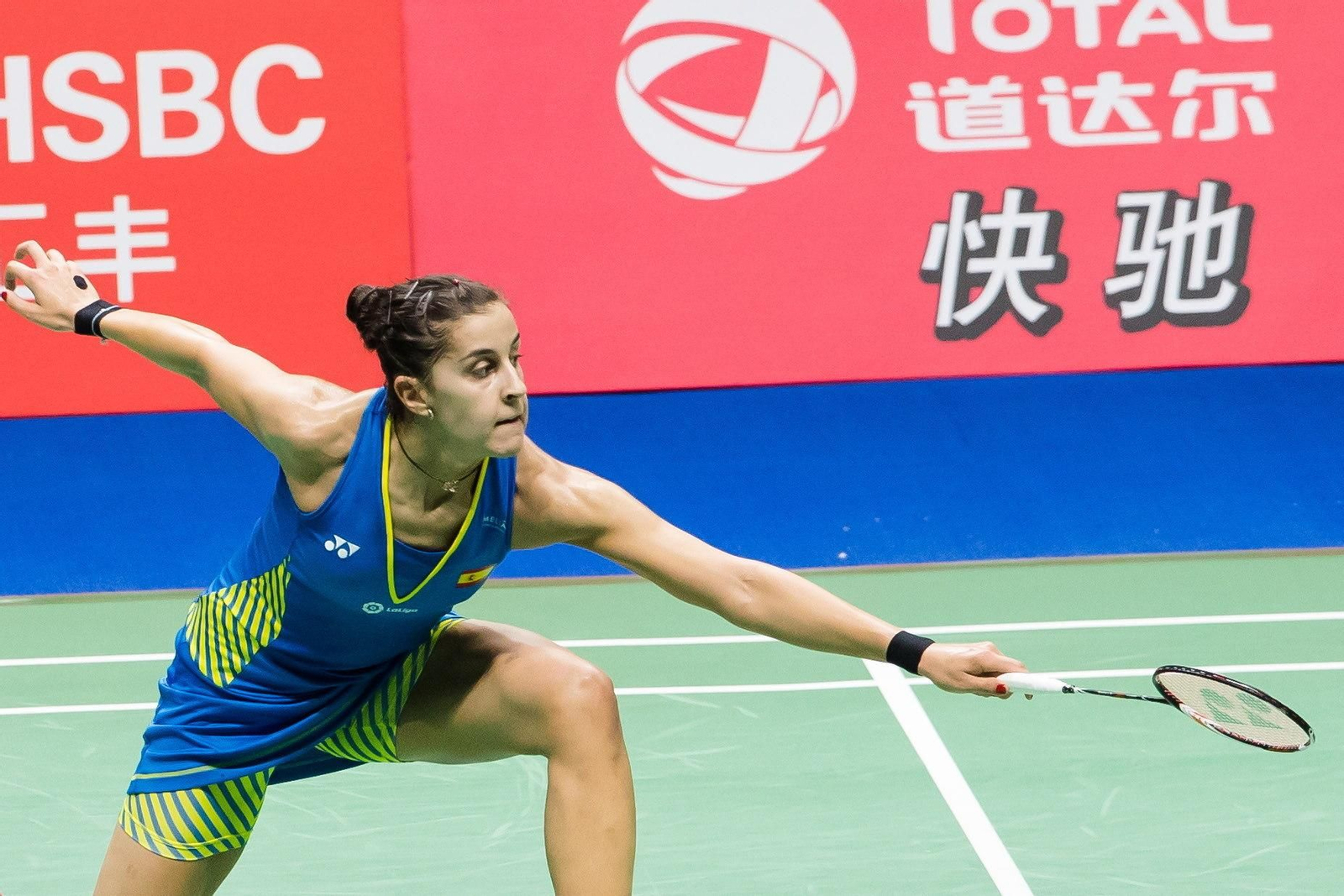 Las imágenes de la final del Mundial de Bádminton entre Marín y Sindhu