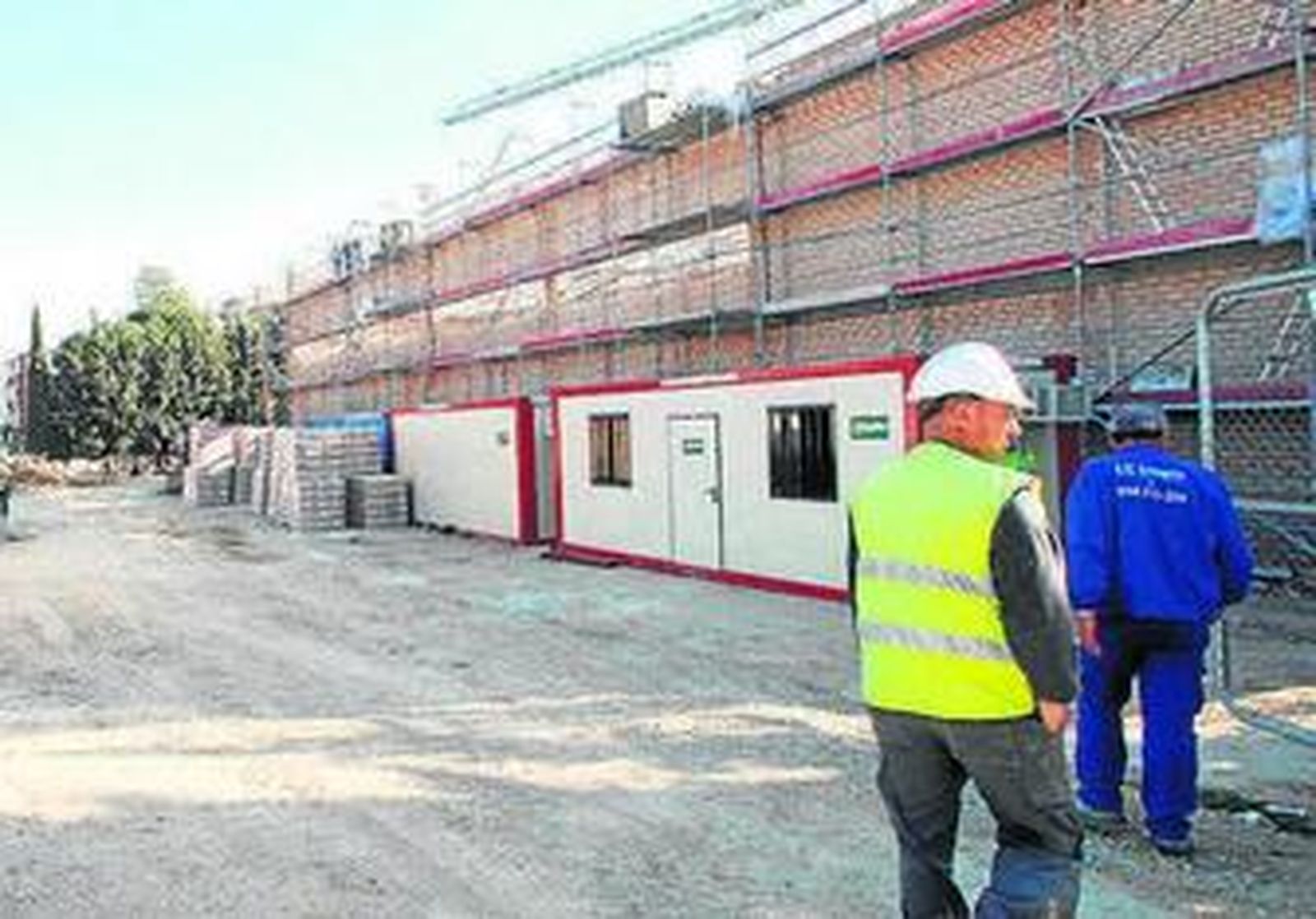 Lugar donde tuvo lugar ayer el accidente.