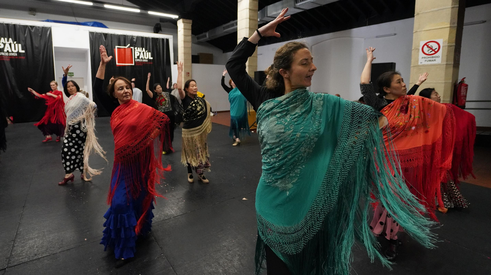 Clase de Bamberas con María José Franco, Premio del Público 2023