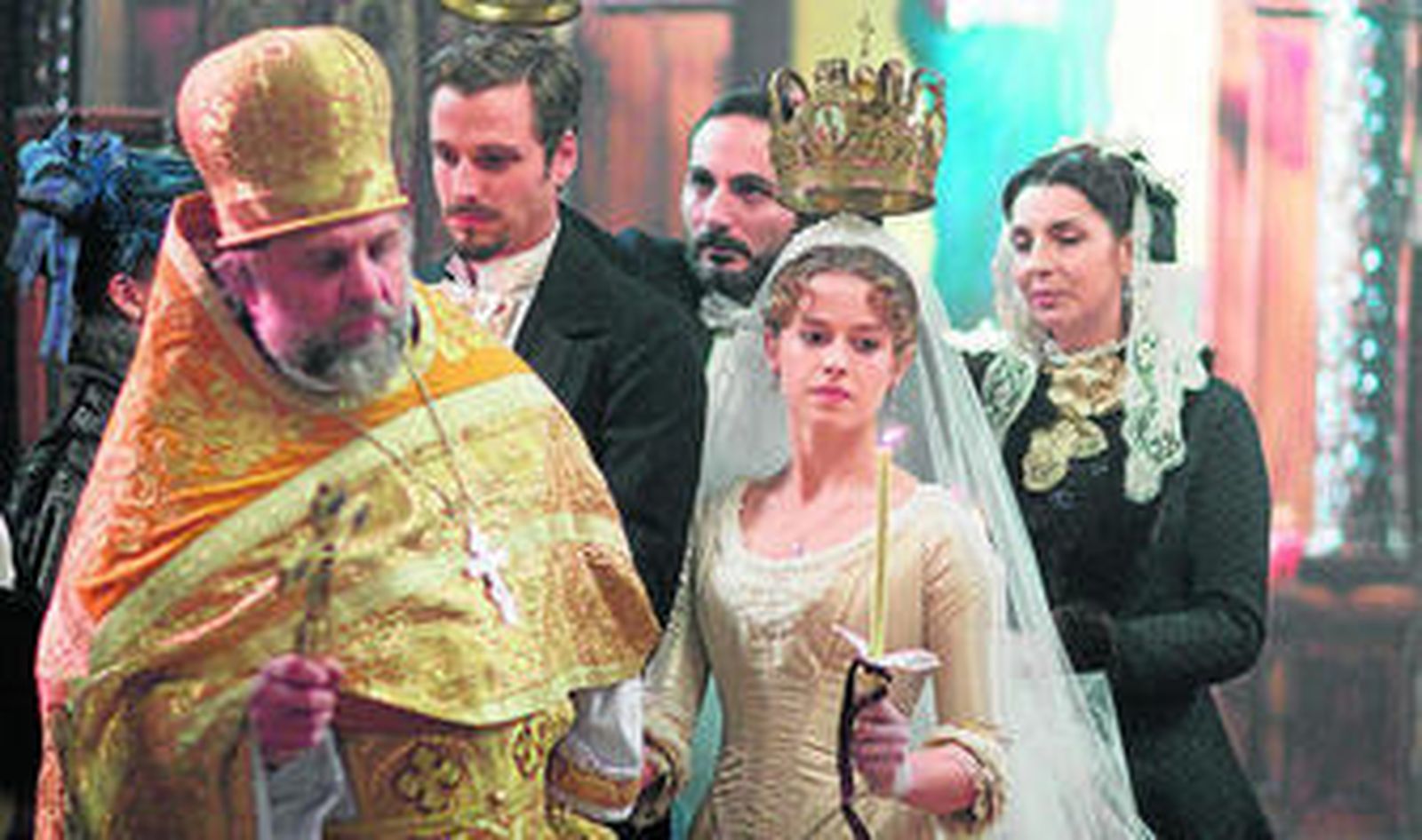 La escena nupcial de 'Ana Karenina', que protagoniza la actriz italiana Vittoria Puccini.