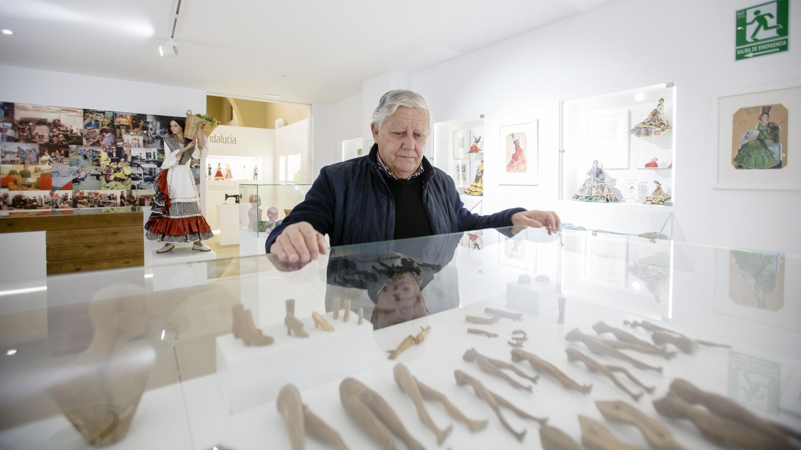 Ernesto Marín Andrade, último gerente de la fábrica Muñecas Marín.