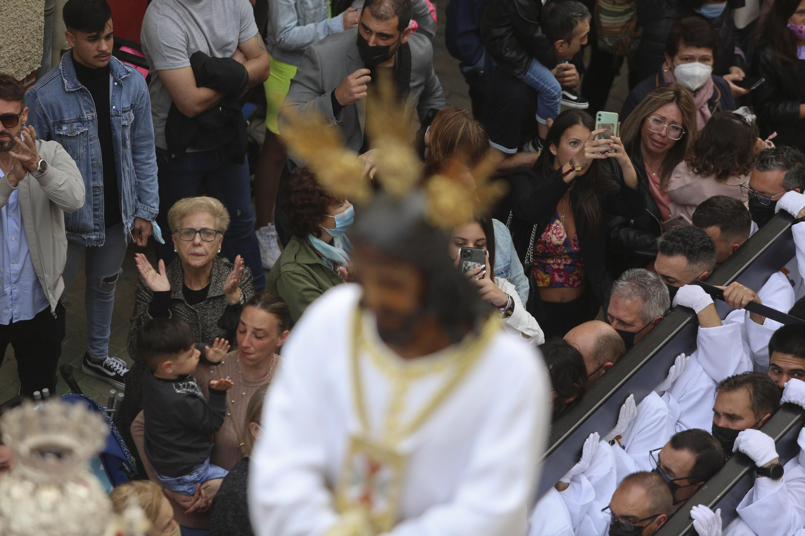 Las fotos del Cautivo, en el Lunes Santo de Málaga