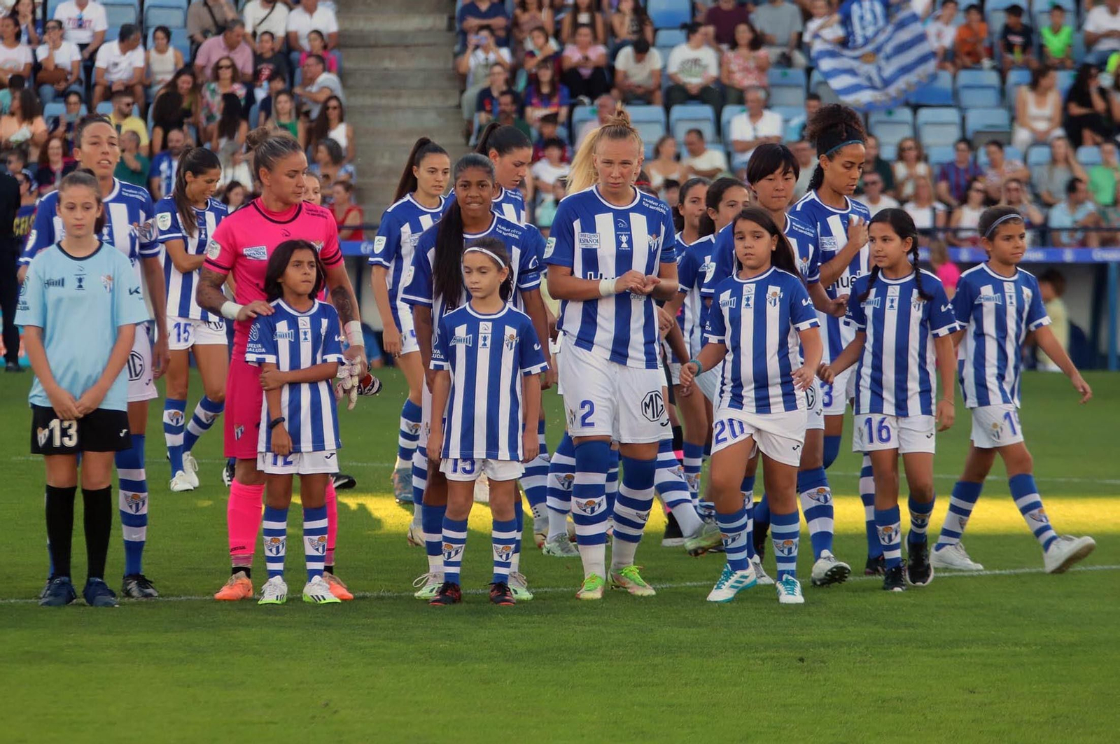 Imágenes del Sporting de Huelva-FC Barcelona