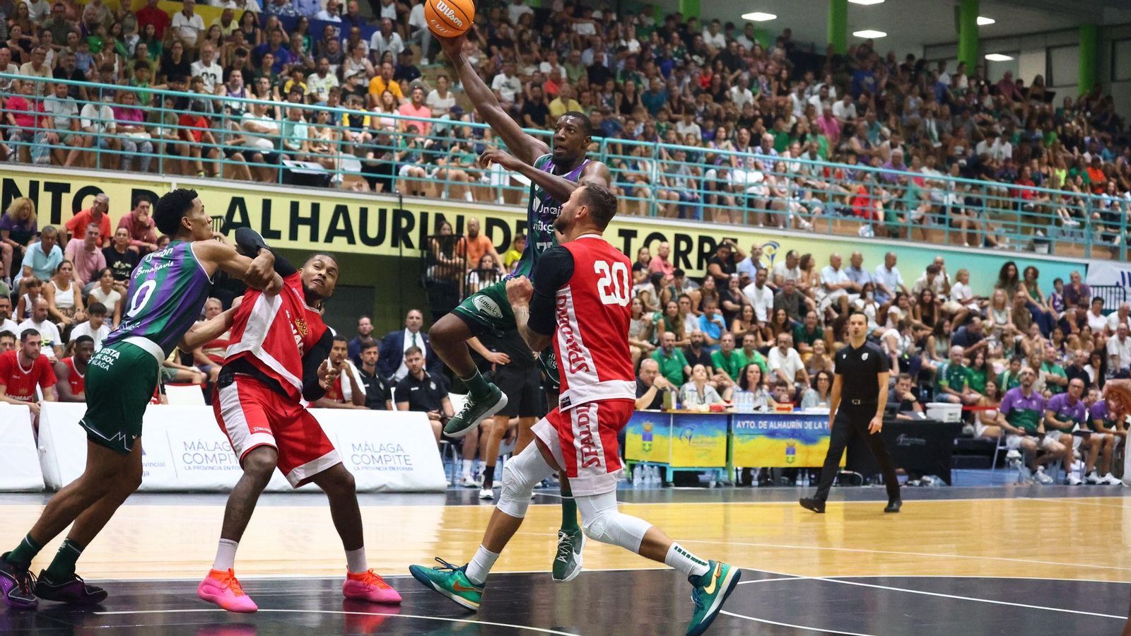 El Unicaja - Mónaco, en fotos