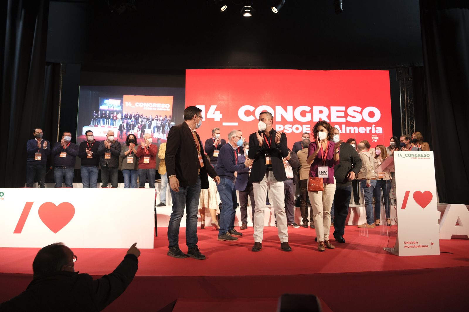 Imágenes del 14 Congreso Provincial PSOE de Almería. El Parador (Almería)