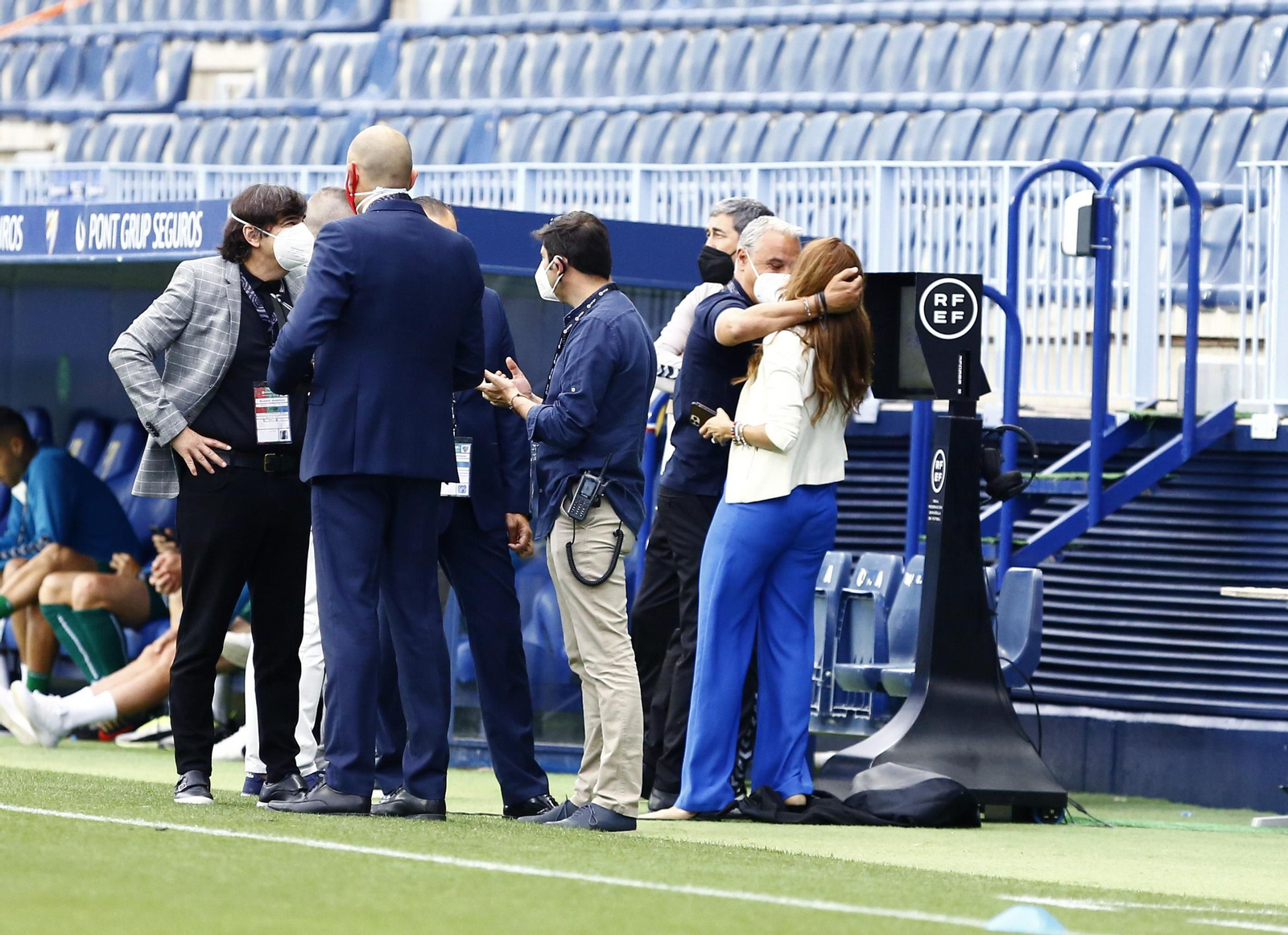 El Málaga CF-Castellón, en fotos