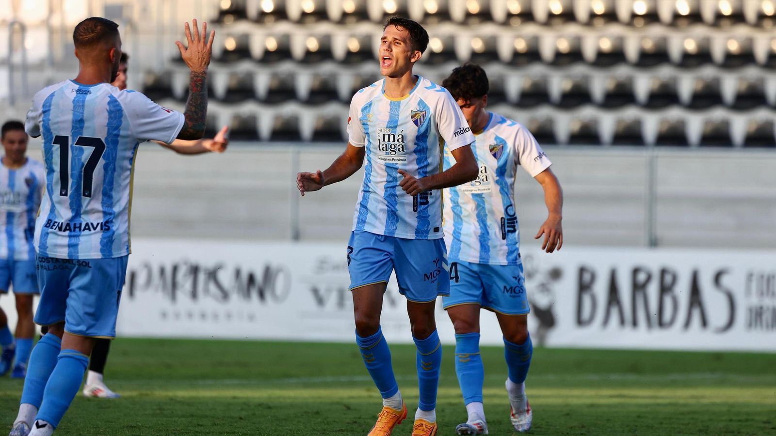 El Málaga CF - Córdoba, en fotos