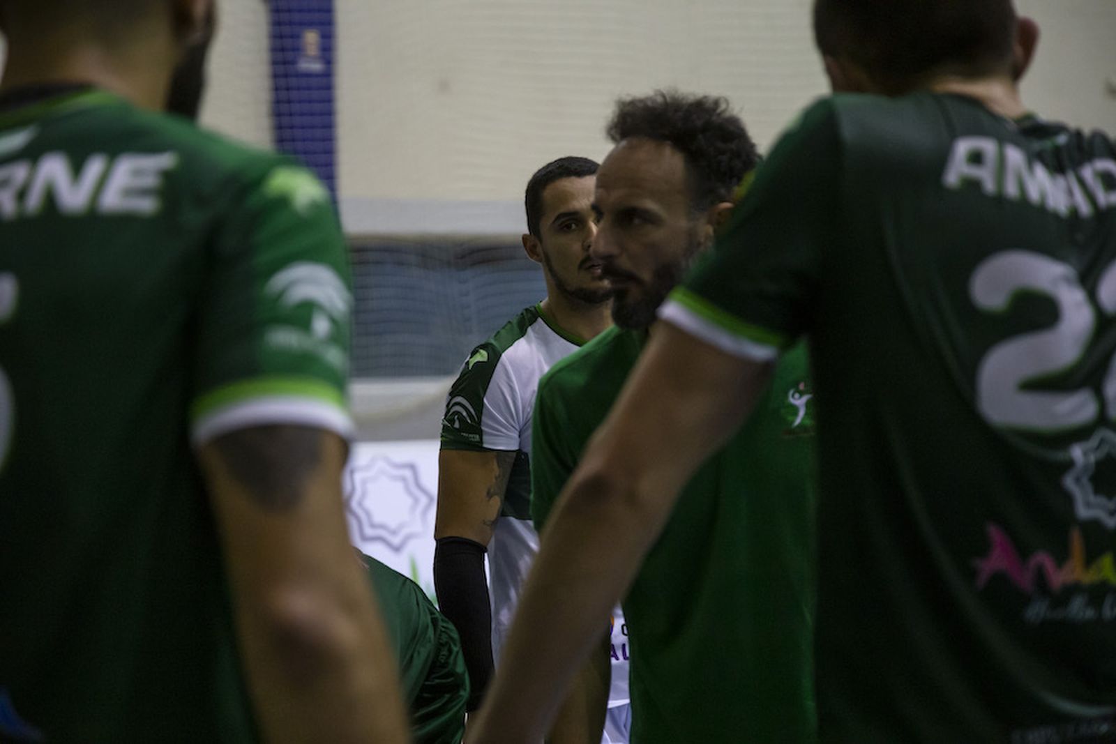 Berenguel, durante el partido del miércoles.
