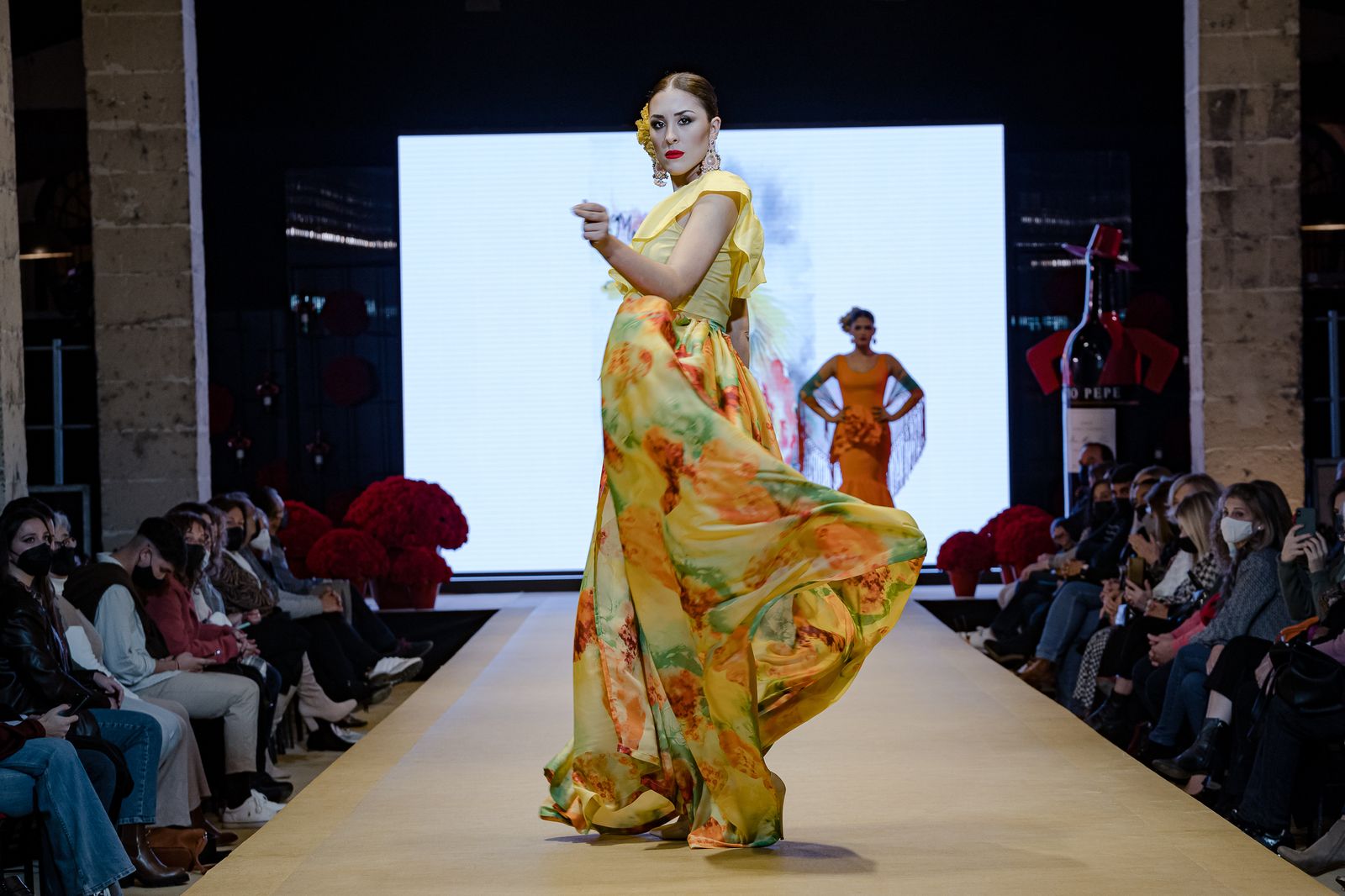 El desfile de Merche Moy en la Pasarela Flamenca de Jerez, todas las fotos