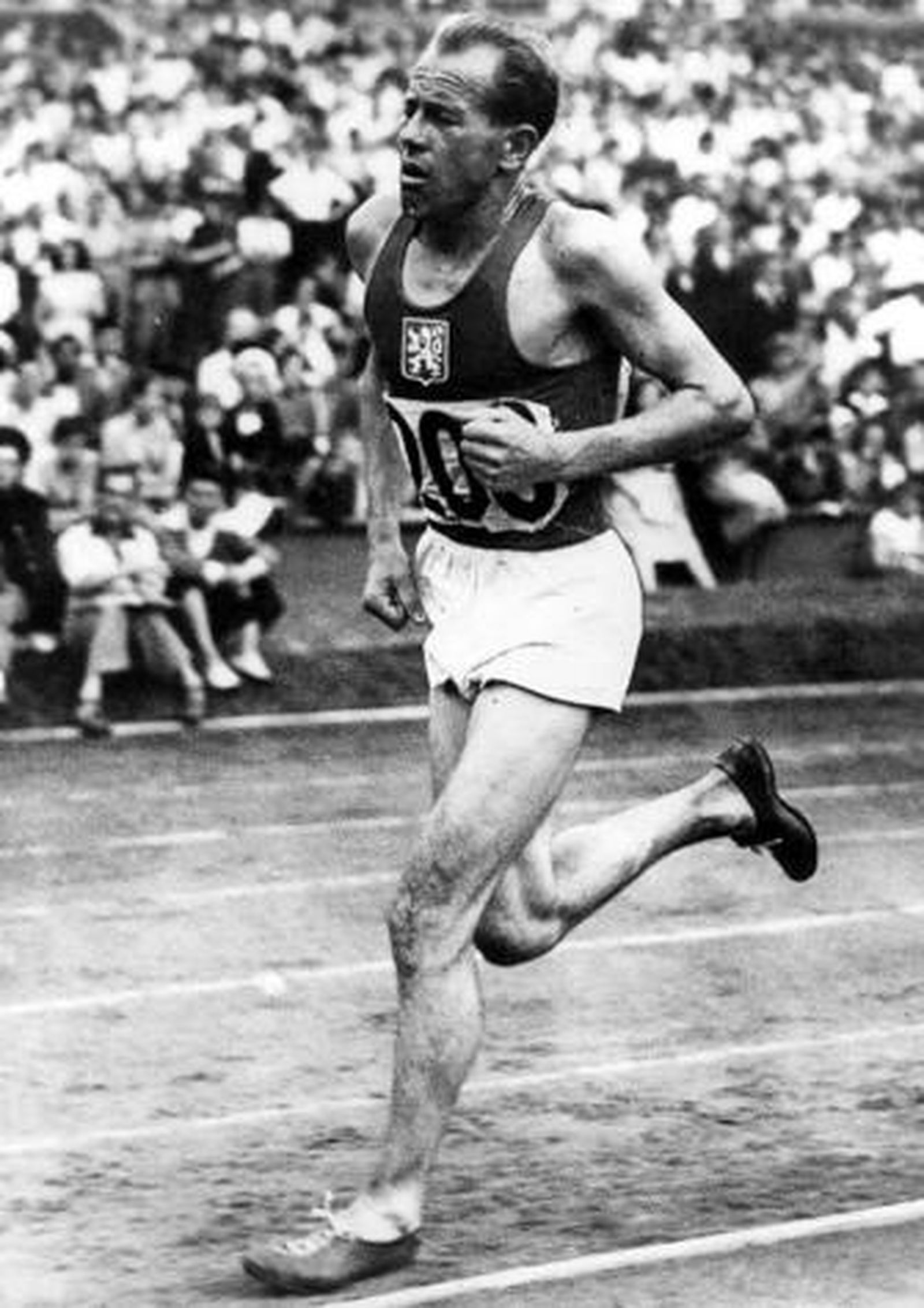 Emil Zatopek forma parte de la historia del deporte mundial por sus grandes gestas.