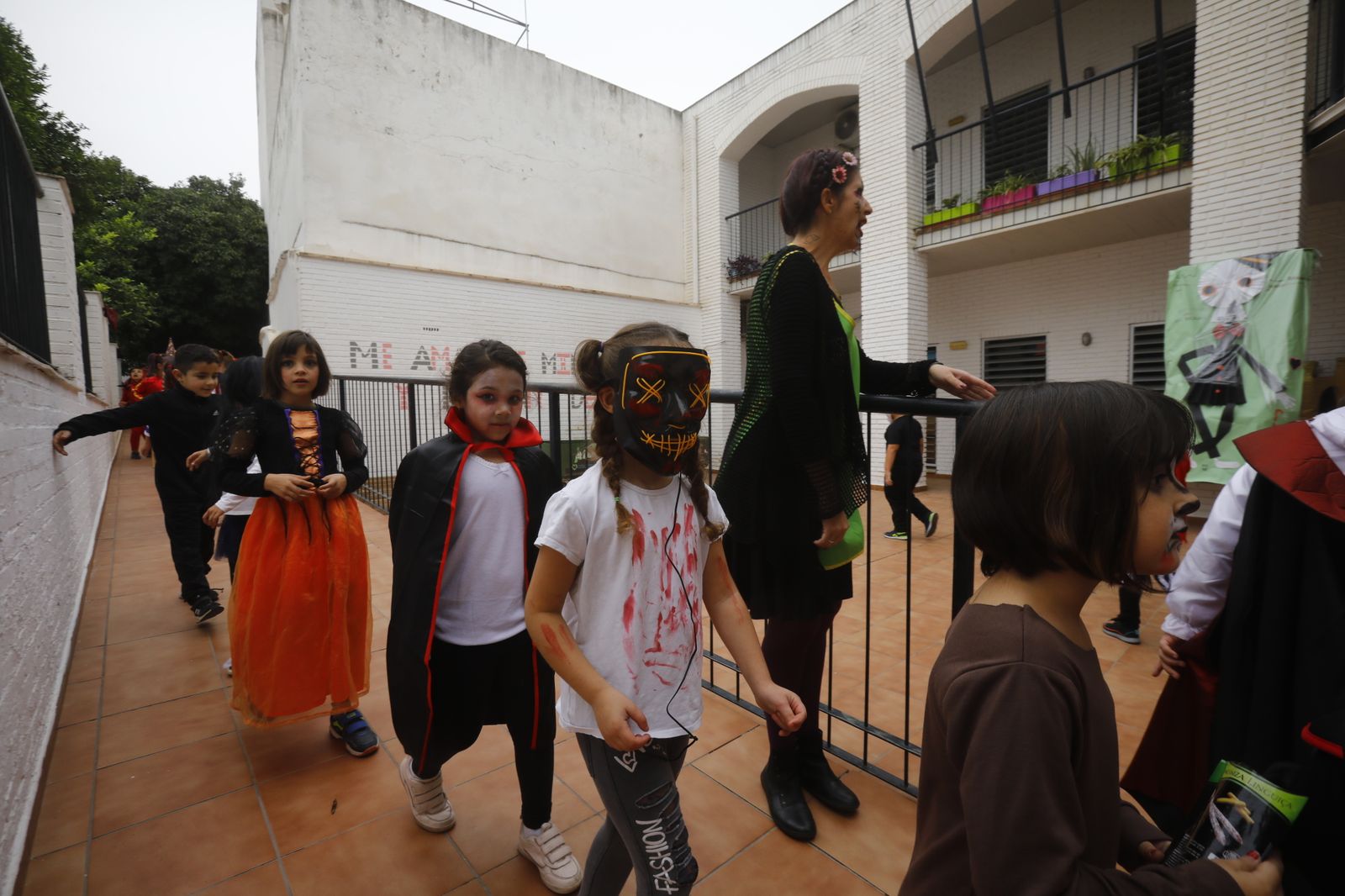 La fiesta de Halloween del colegio San Lorenzo, en imágenes