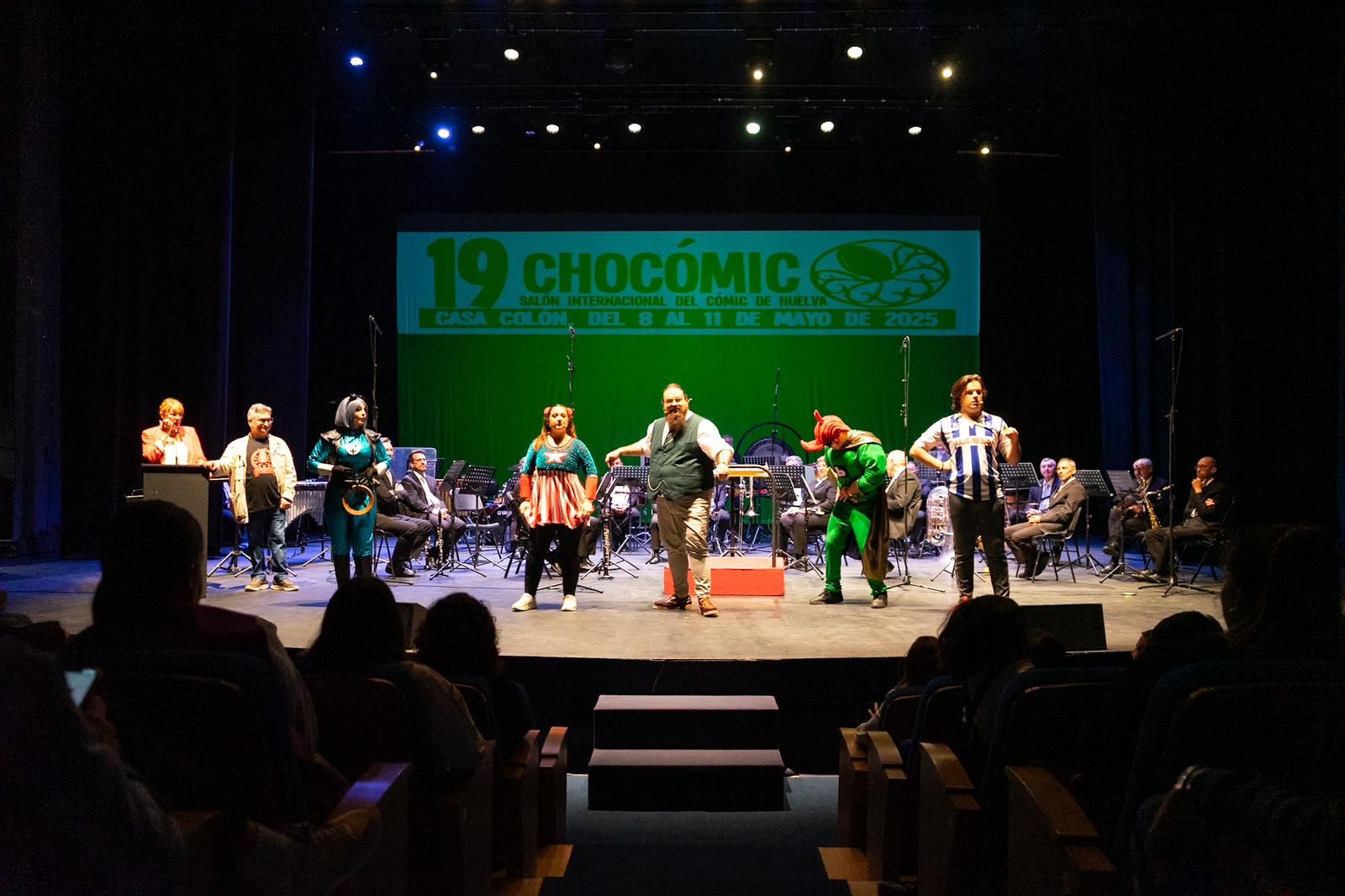 Presentación del Chocómic en su 19 edición.