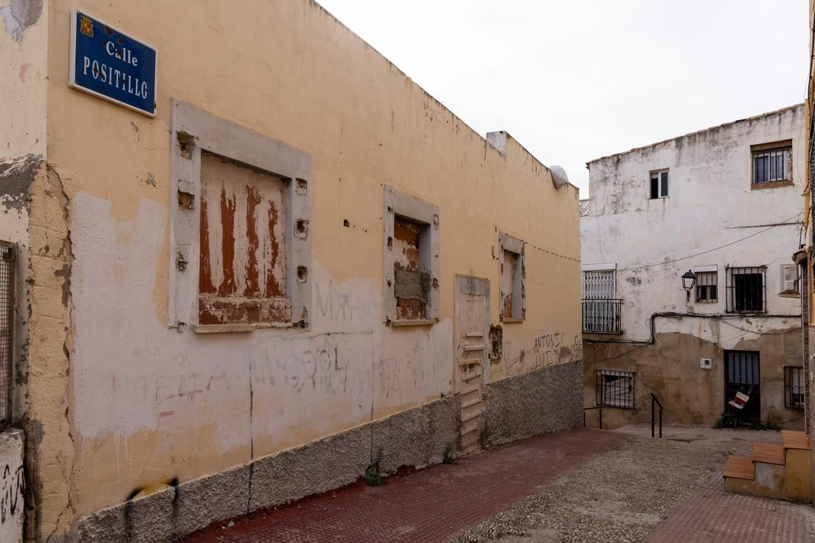 Así se encuentra el barrio de San Juan
