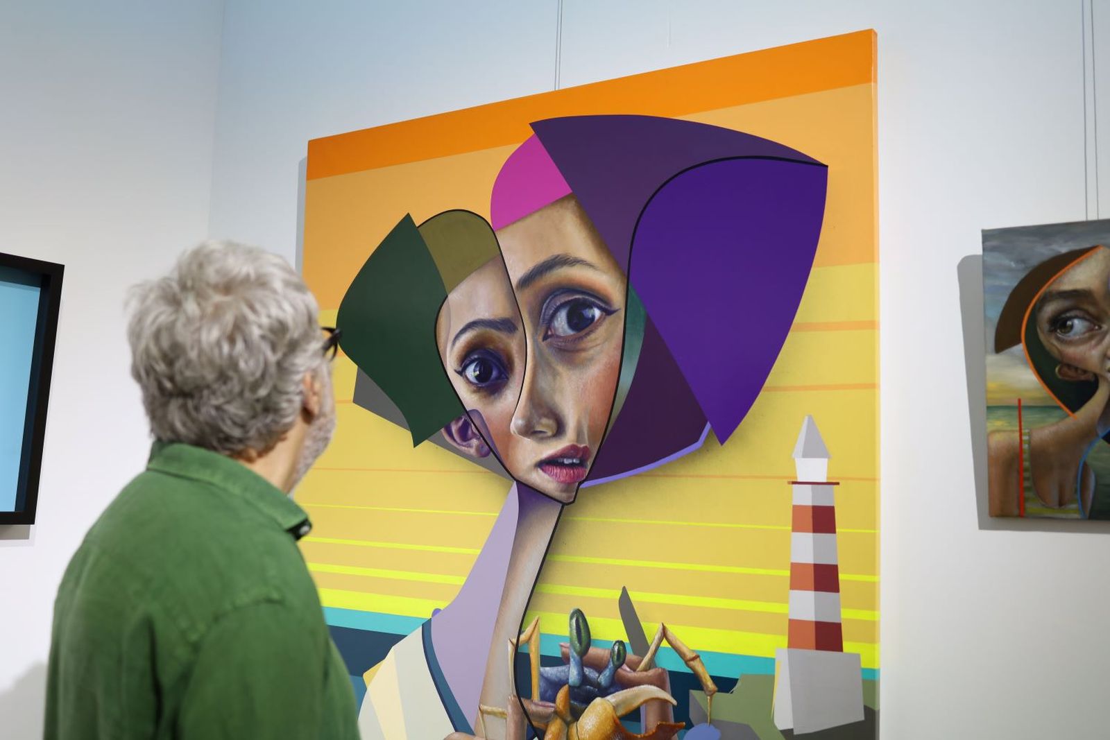 Así es Rampa: la nueva galería de arte contemporáneo con obras de Belin en el centro de Linares