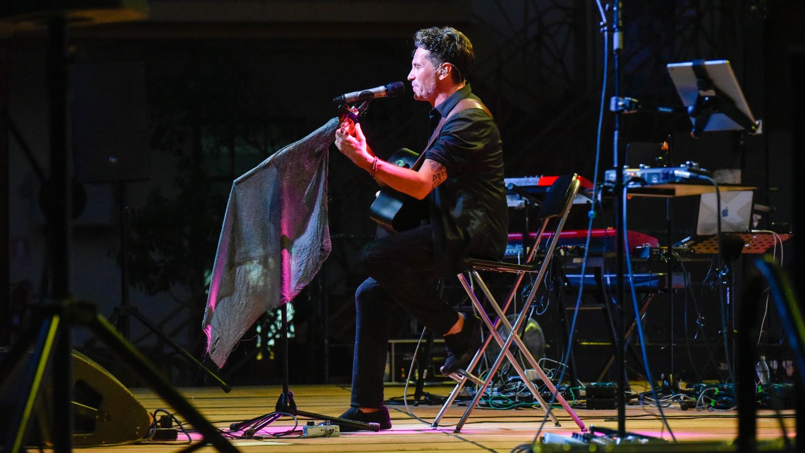 Las fotos del concierto de David DeMaría en La Línea