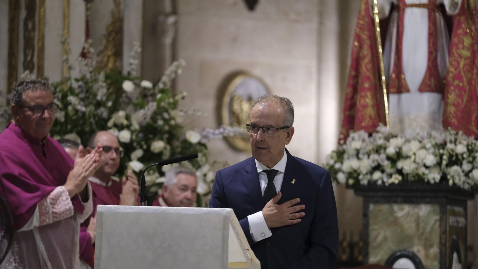 Pregón de la Virgen del Mar en la Catedral de Almería, en imágenes