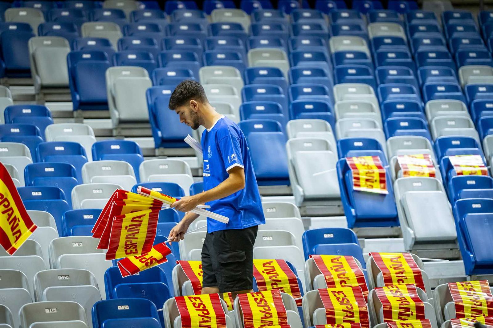 Rudy Fernández visita a España en Málaga