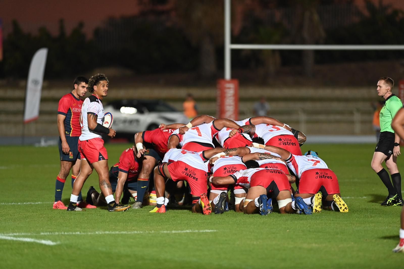 Las fotos del España-Tonga de rugby en Málaga