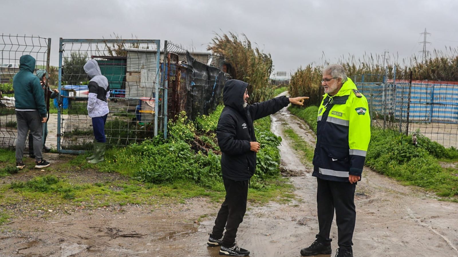 Desalojo en Peguerillas.