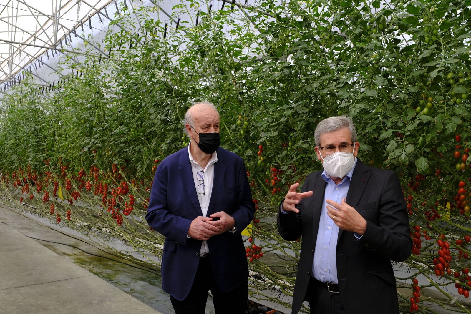 Vicente Del Bosque es el embajador de Grupo Caparrós.
