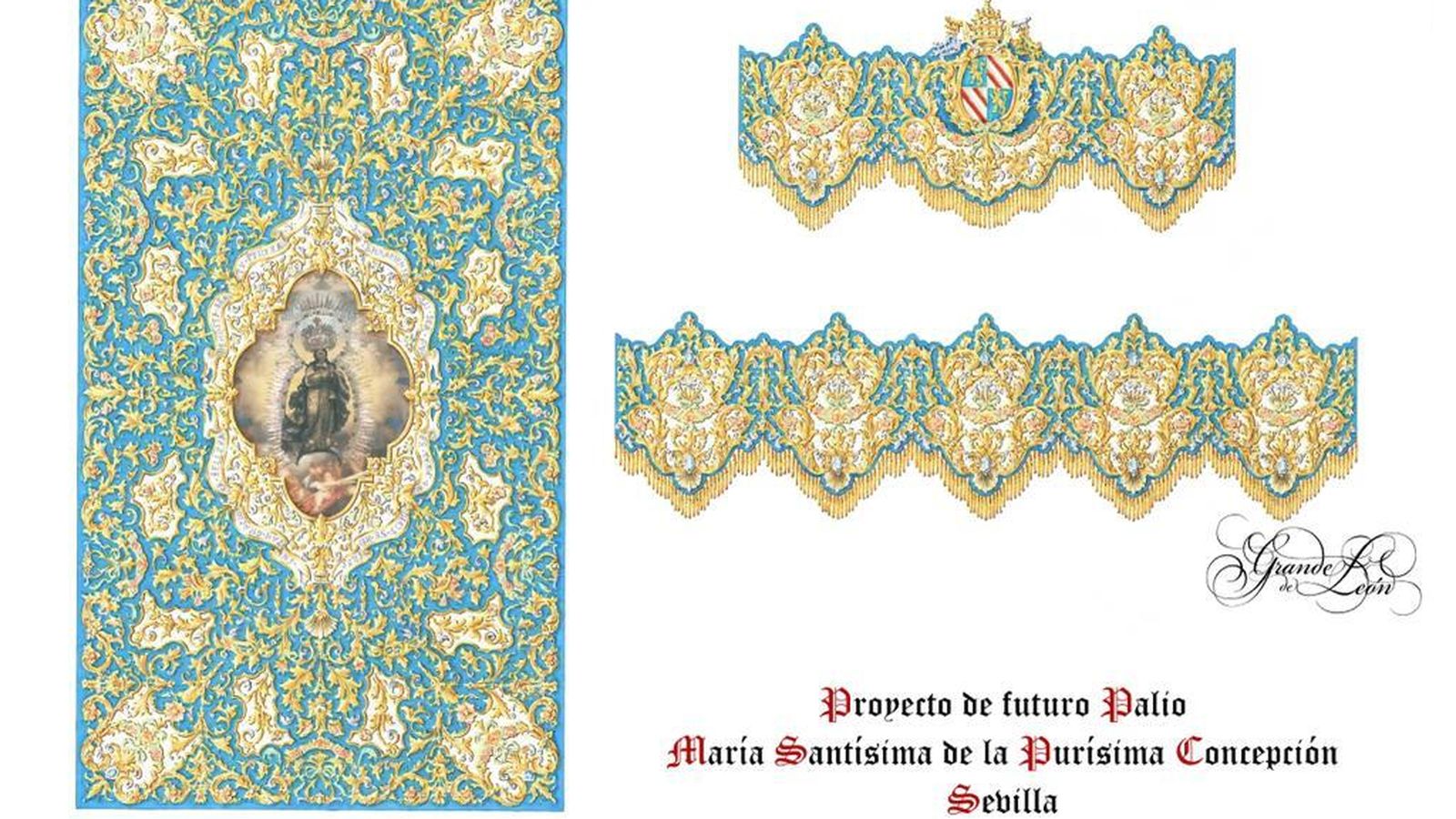 Diseño aprobado en su día por la Hermandad del Divino Perdón de Alcosa