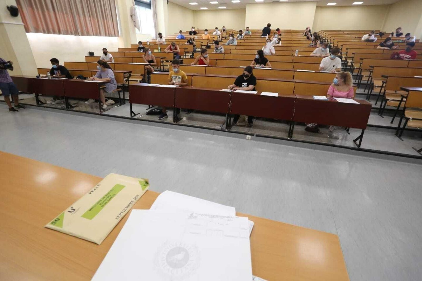 Las fotos de las pruebas de acceso a la Universidad de septiembre