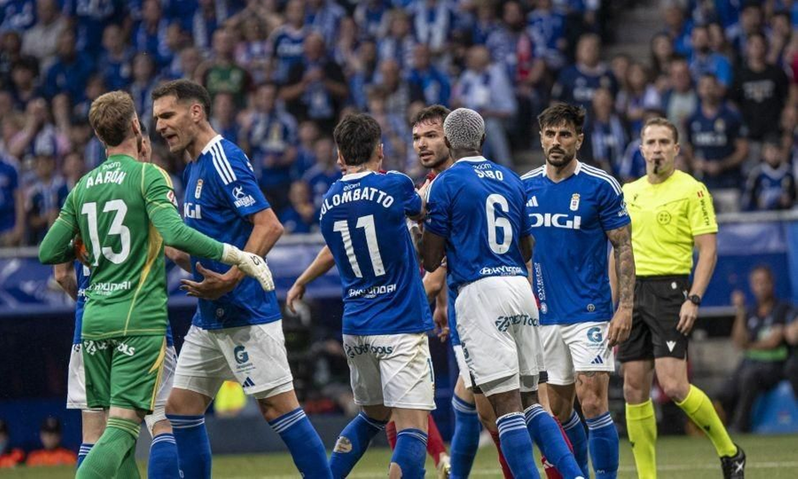 Las fotos del ascenso del Oviedo ante el Mirandés