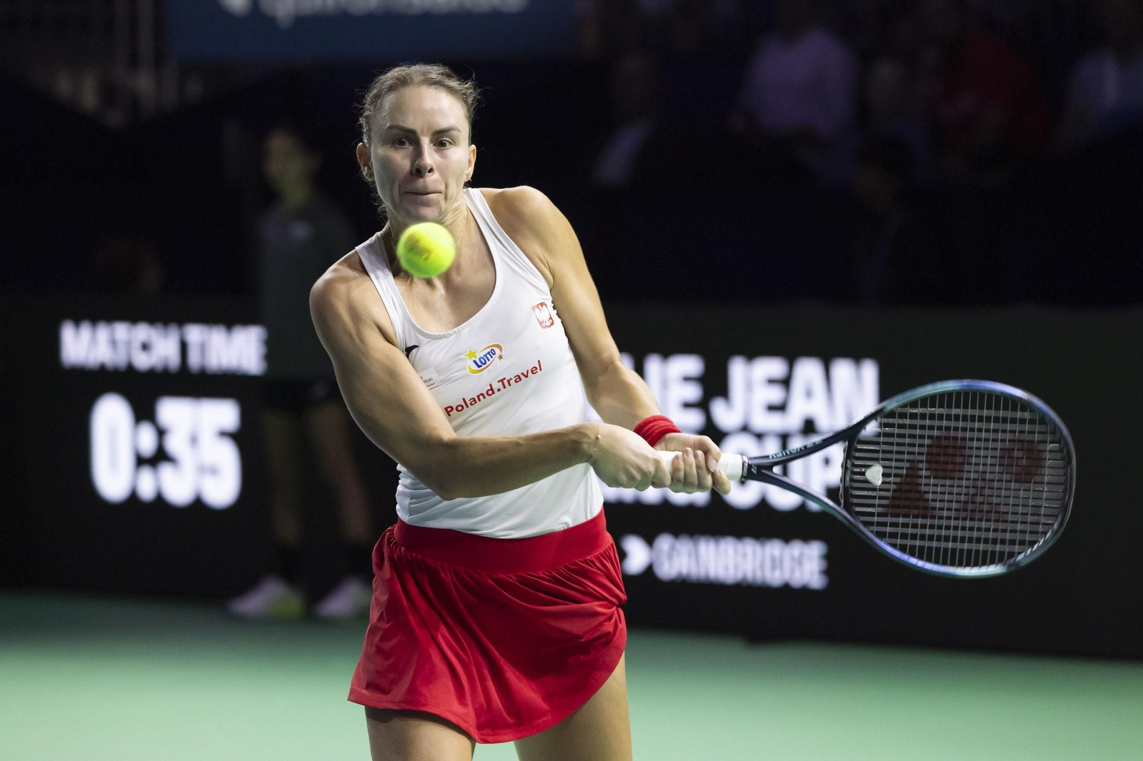 El España-Polonia de la Billie Jean King, en fotos