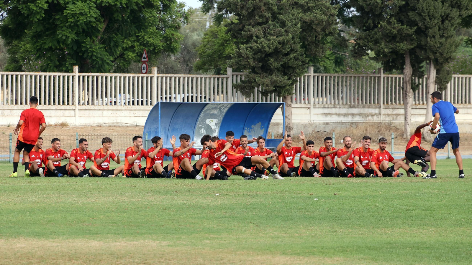 Imágenes del entrenamiento del Xerez CD en el 'Pepe Ravelo' de Chapín