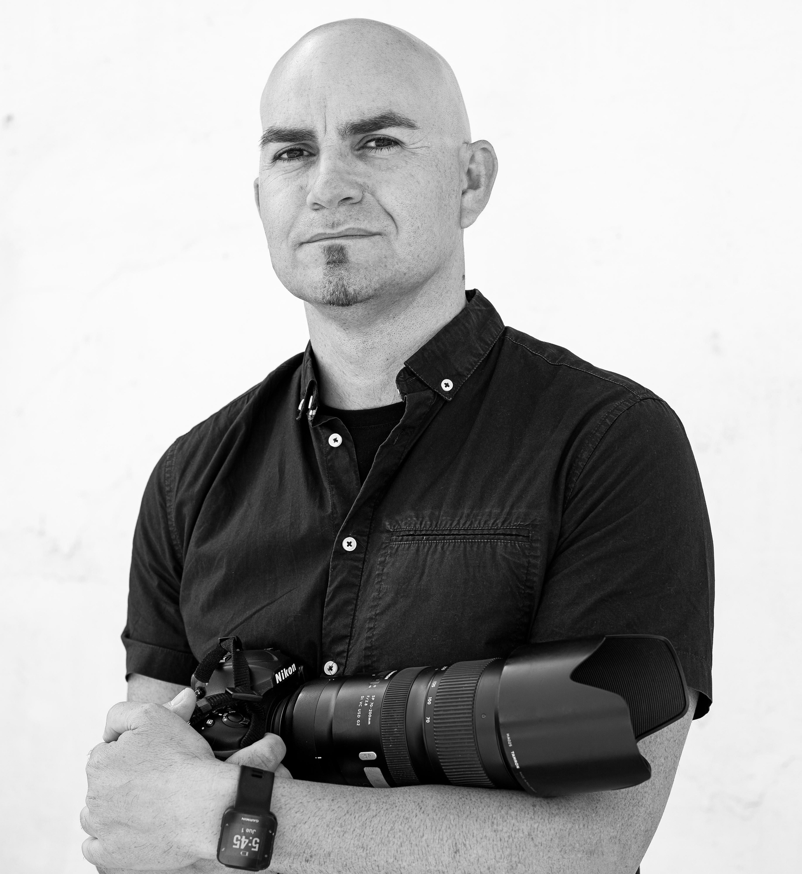 El fotoperidosta Carlos Barba