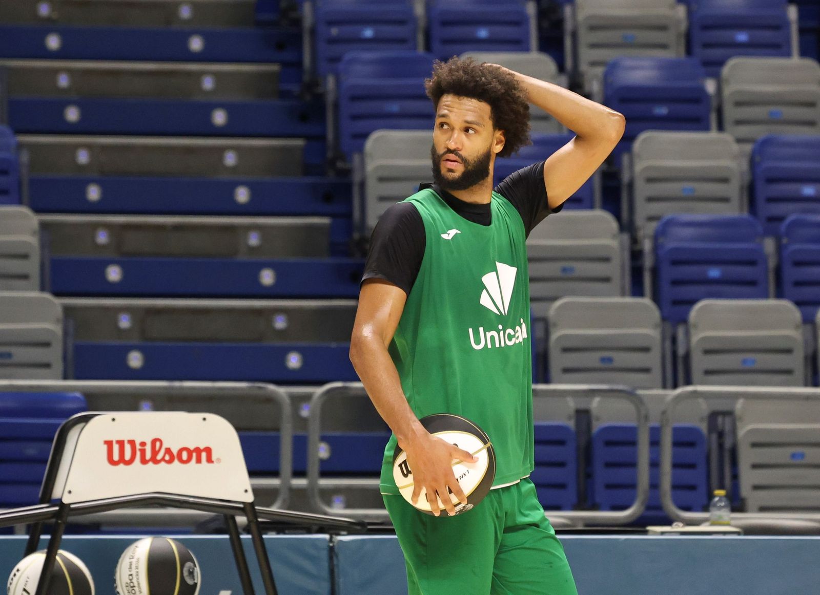 Último entrenamiento en Málaga antes de viajar a la Copa