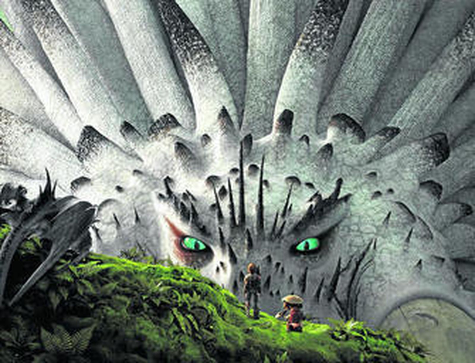 Una imagen de la película de Dean DeBlois, que incluye secuencias antológicas.