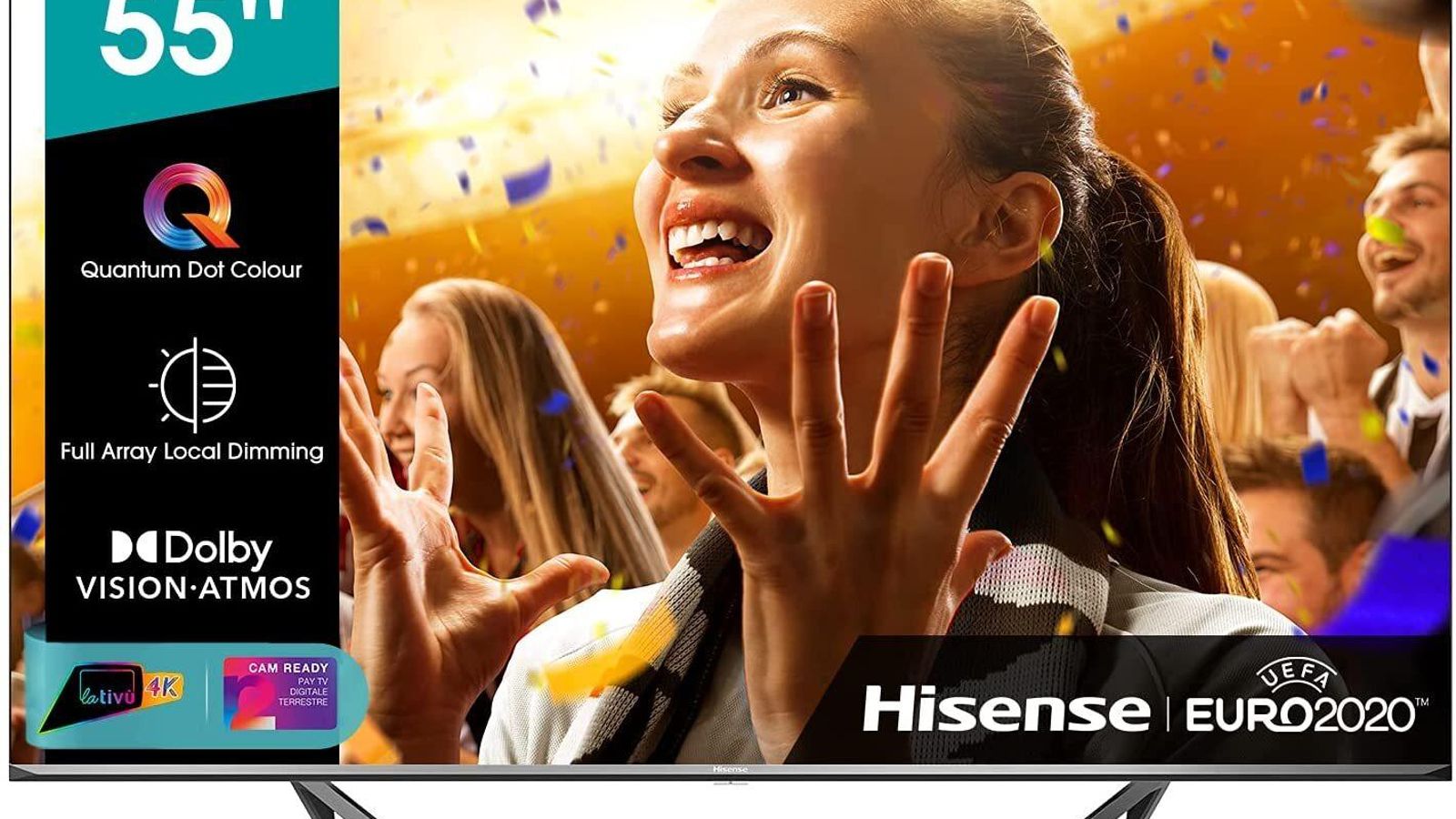 Hisense ULED 2020 55U71QF - Smart TV 55 Resolución 4K