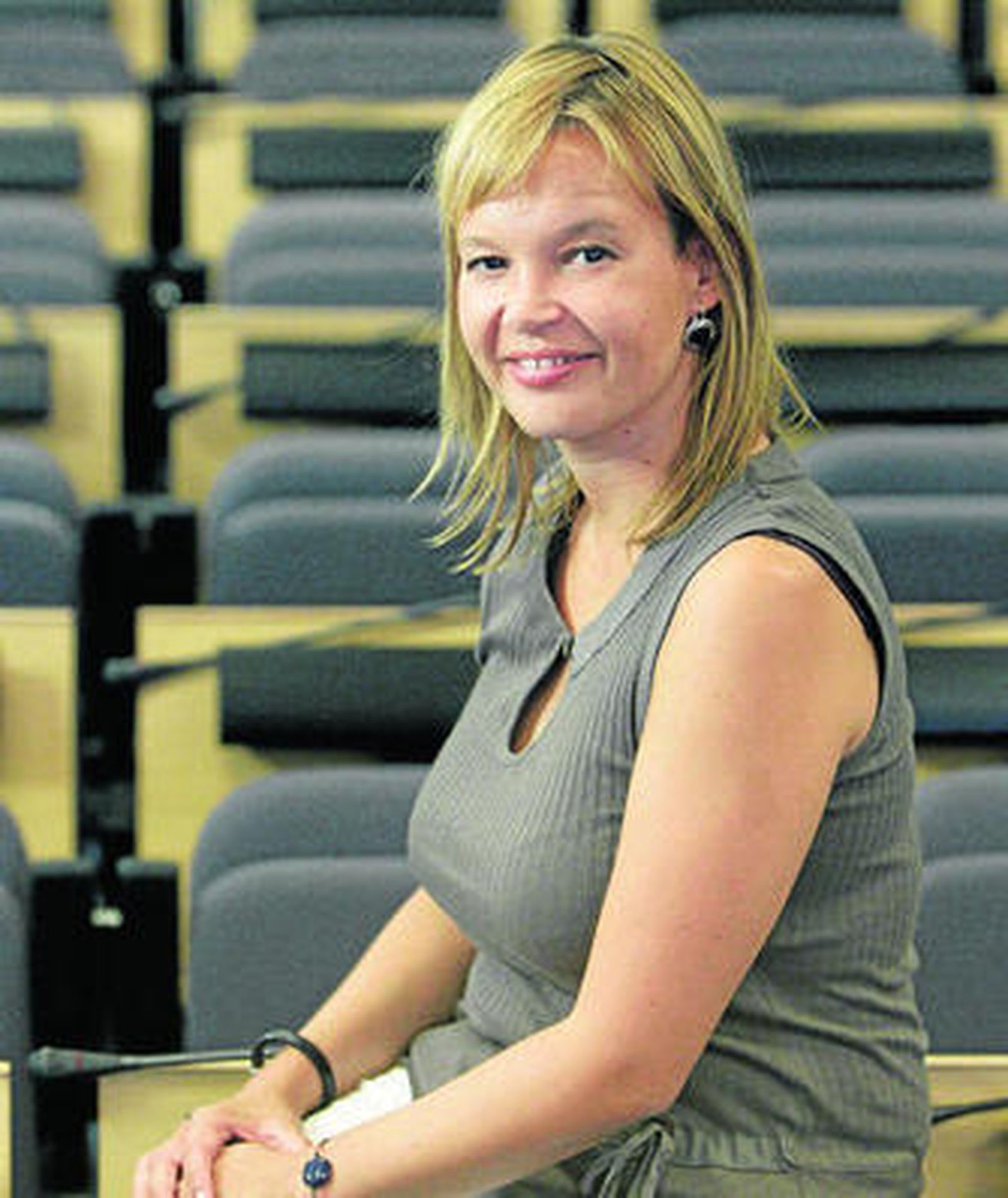 Leire Pajín, en una foto para la entrevista.