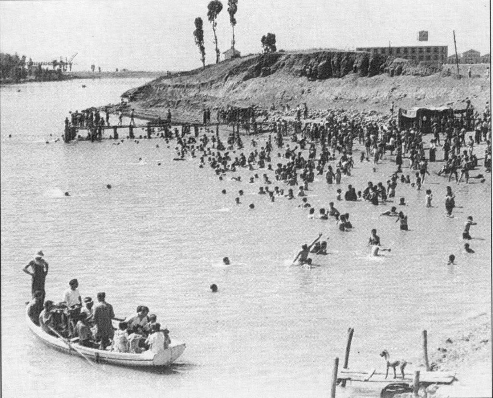 Zonas de baño históricas en Sevilla