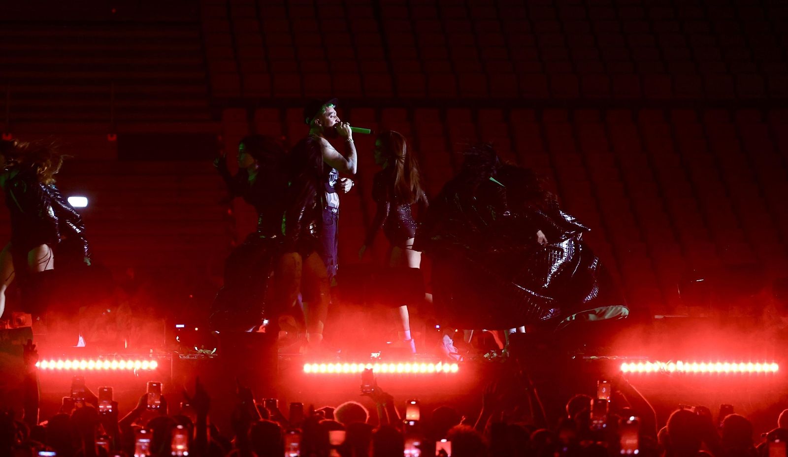 Concierto de JC Reyes en el estadio de la Cartuja de Sevilla