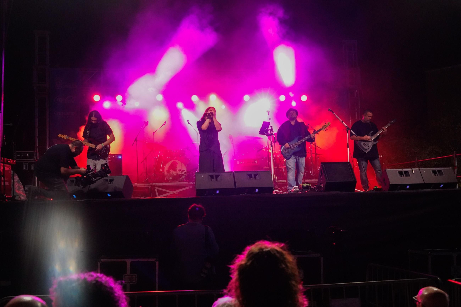 Imágenes del concierto de Muroï en las Fiestas de La Cinta 2024 en Huelva