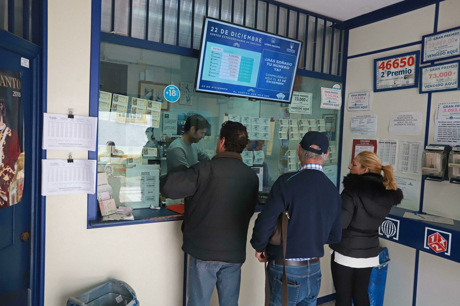 Una administración de loterías