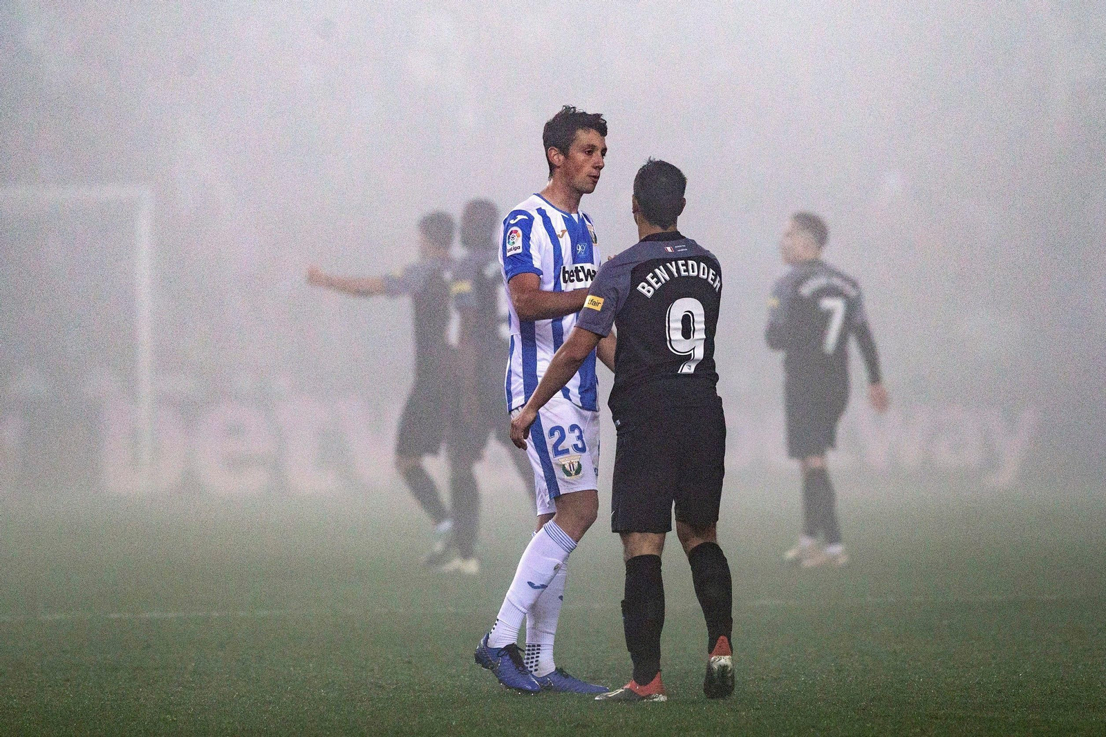 Las imágenes del Leganés-Sevilla