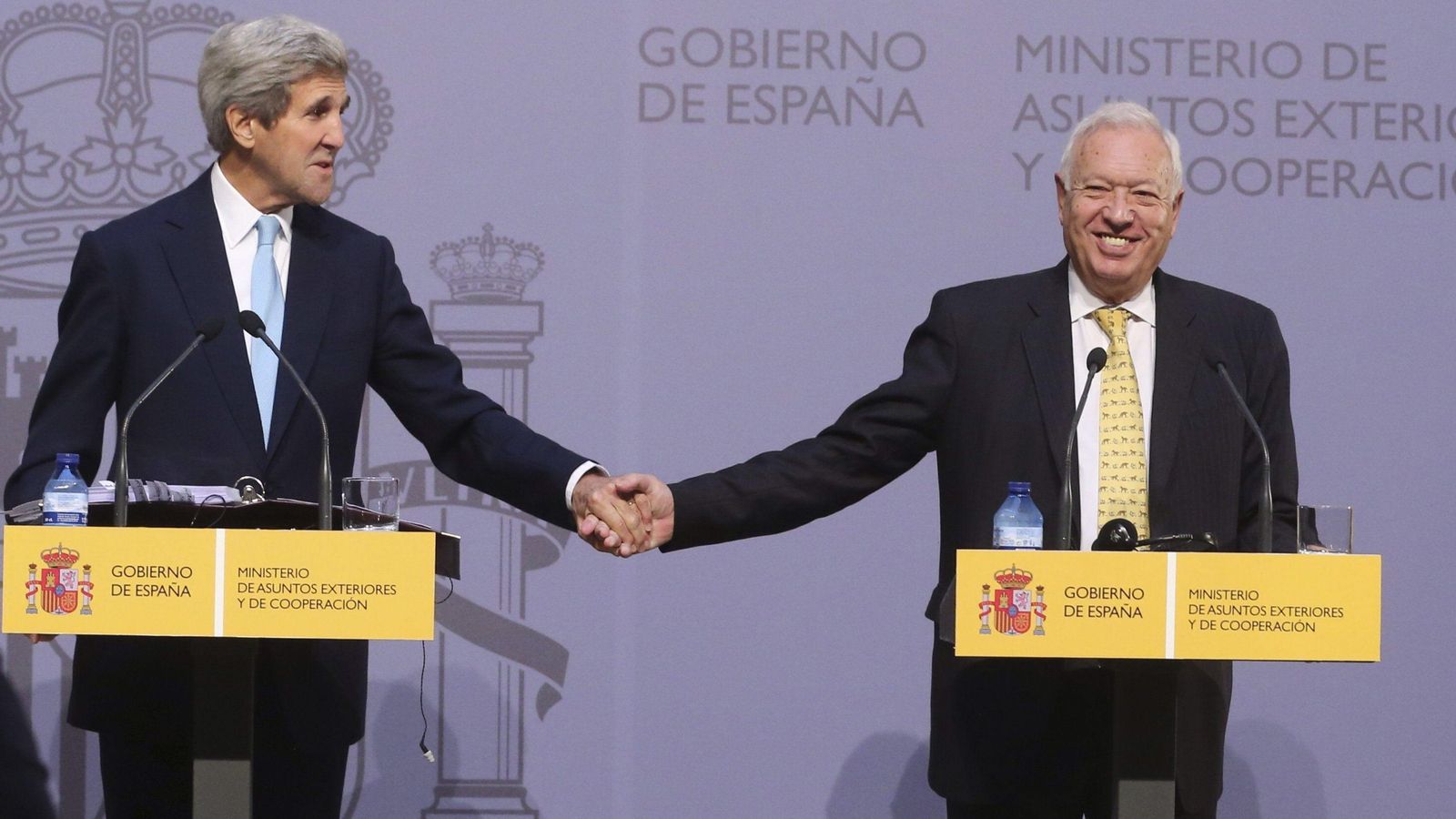 Kerry y Margallo mantuvieron un encuentro con Palomares en la agenda.