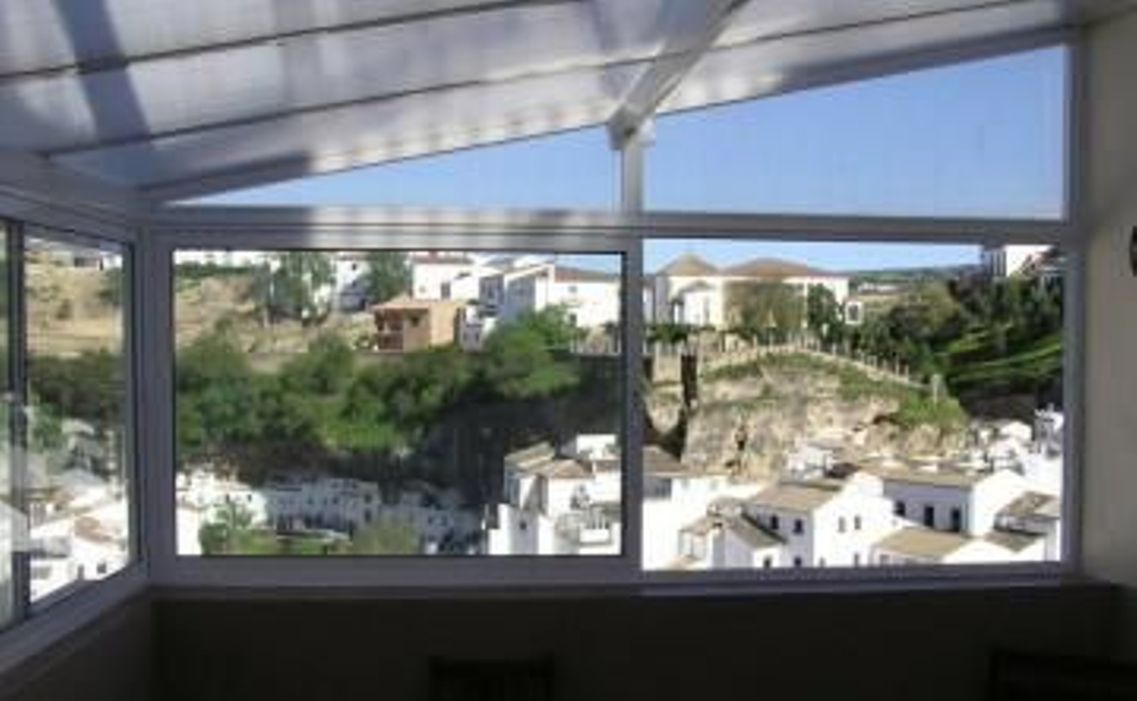 Vistas al pueblo de Setenil