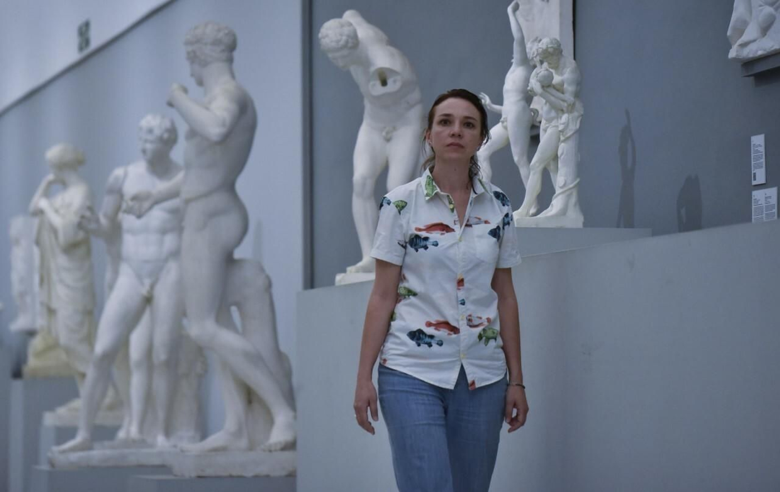 Rosario Carrillo, durante la entrevista.